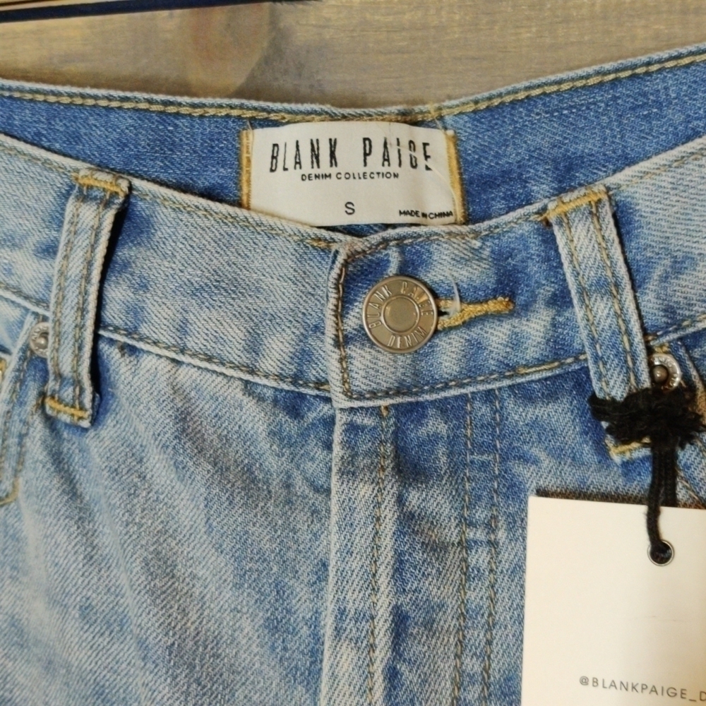 Blank Paige Jeans NWT boyfriend style S - Picture 3 of 7